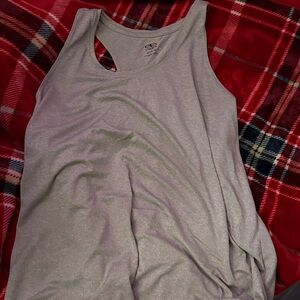 Athletic Works Gray Tank Top